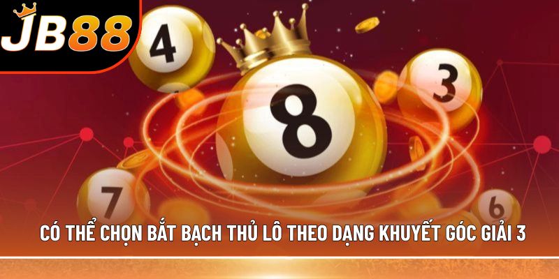Có thể chọn bắt Bạch Thủ Lô theo dạng khuyết góc giải 3